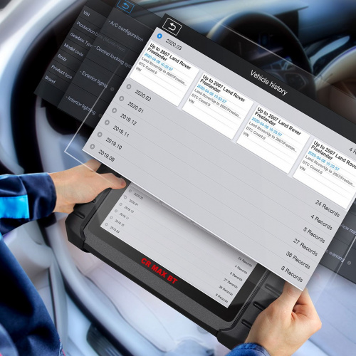 iCarsoft CR MAX Bluetooth 2024 Profi Multi Marken Diagnose Tester alle Steuergeräte Service etc...