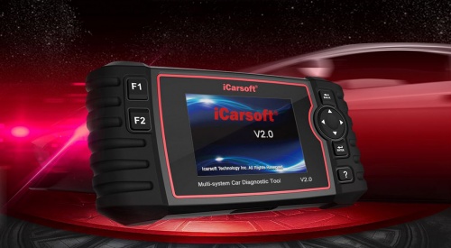 iCarsoft FR V2.0 Profi Diagnosegerät für Citroen Peugeot Renault Dacia OBD 2 Öl Service Diagnose