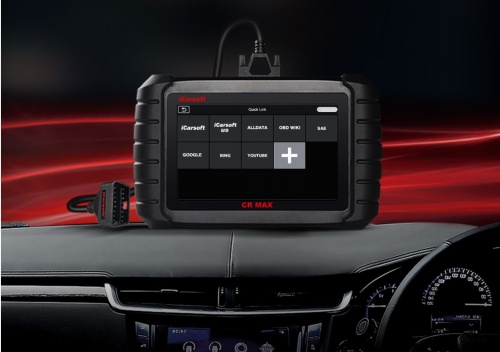 iCarsoft CR MAX 2024 Professioneller Multi Marken Diagnose Tester für alle Steuergeräte und Service