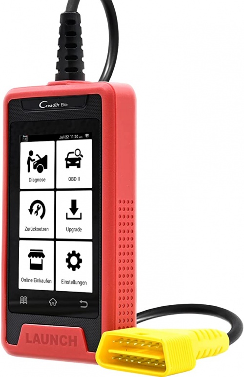 Launch CRE Euro 3 Elite OBD2 Diagnosegerät für alle Steuergeräte 31 Service Funktionen