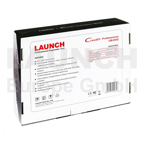 Launch 129 EVO 7 Profi Diagnosegerät 7 Servicefunktionen + Motor Getriebe ABS Airbag