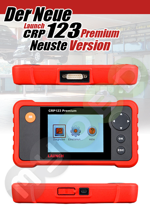 Launch CRP123 Premium Diagnosegerät Motor Getriebe ABS Airbag Updates kostenlos
