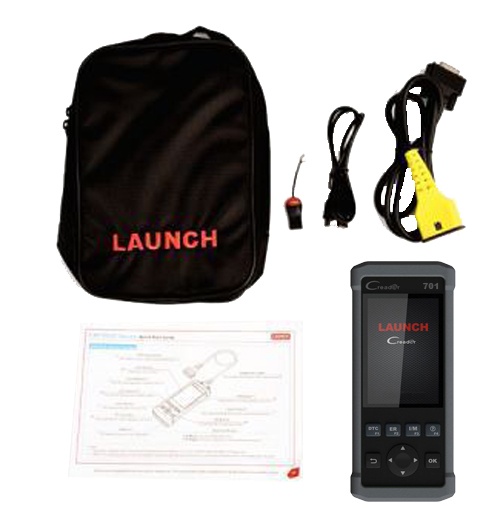 Launch CReader 701 - OBD2 / EOBD Diagnosegerät mit Öl Service Ölwechsel Reset