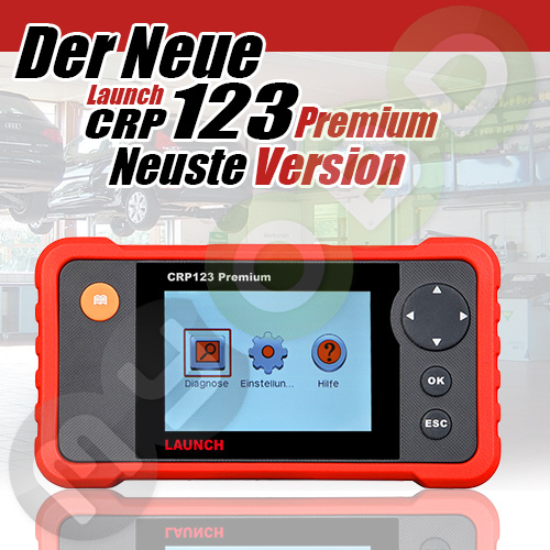 Launch CRP123 Premium Diagnosegerät Motor Getriebe ABS Airbag Updates kostenlos
