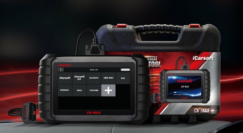 iCarsoft CR MAX 2024 Professioneller Multi Marken Diagnose Tester für alle Steuergeräte und Service