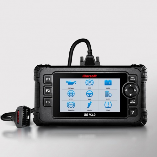 iCarsoft V3 für US Fahrzeuge Profi Diagnose Scanner Fehler lesen löschen ÖL Service ABS Airbag EPB