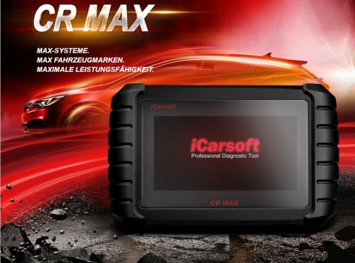 iCarsoft CR MAX 2024 Professioneller Multi Marken Diagnose Tester für alle Steuergeräte und Service