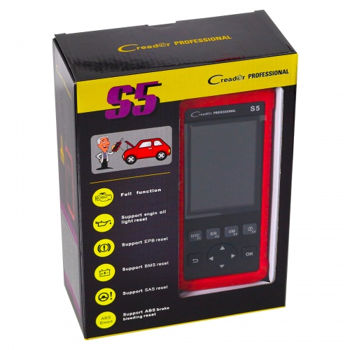 Launch CRP S5 CReader Professional für 5 ausgewählte KFZ Marken alle Steuergeräte + Servicefunktion