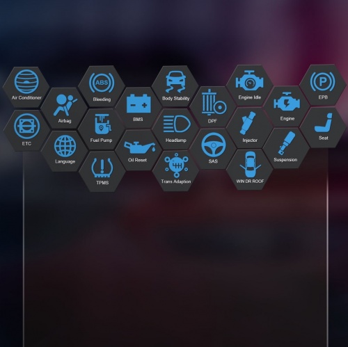 iCarsoft V3 für US Fahrzeuge Profi Diagnose Scanner Fehler lesen löschen ÖL Service ABS Airbag EPB