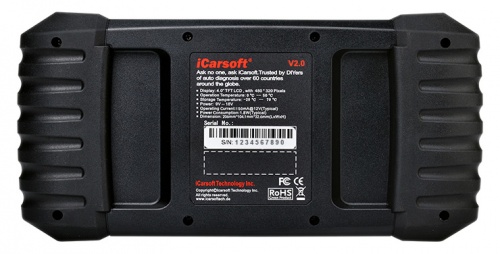 iCarsoft FR V2.0 Profi Diagnosegerät für Citroen Peugeot Renault Dacia OBD 2 Öl Service Diagnose
