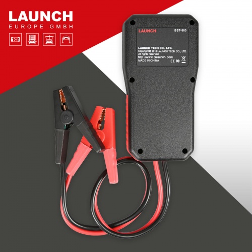 Launch BST-860 Batterietestgerät für 6V 12V 24V Batterien mit Thermodrucker