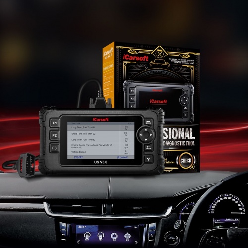 iCarsoft V3 für US Fahrzeuge Profi Diagnose Scanner Fehler lesen löschen ÖL Service ABS Airbag EPB